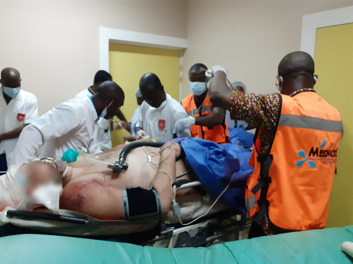 Prise en charge d'urgence en milieu hospitalier